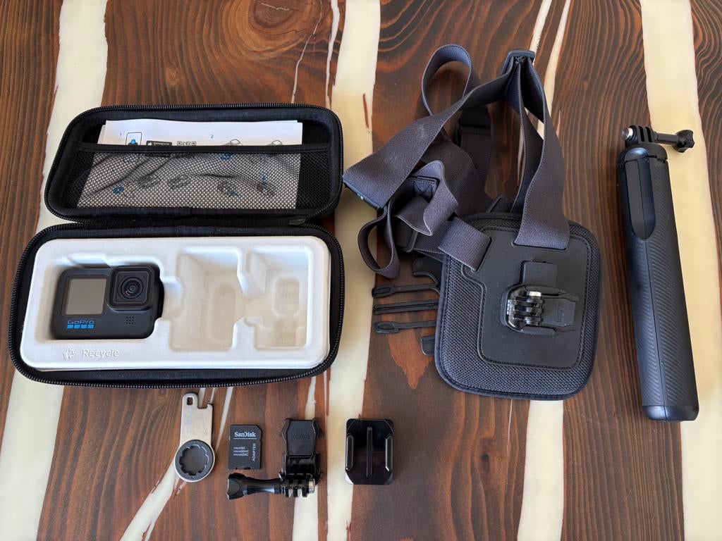 GoPro Hero 10 Black, Ophalen of Verzenden, Zo goed als nieuw, GoPro