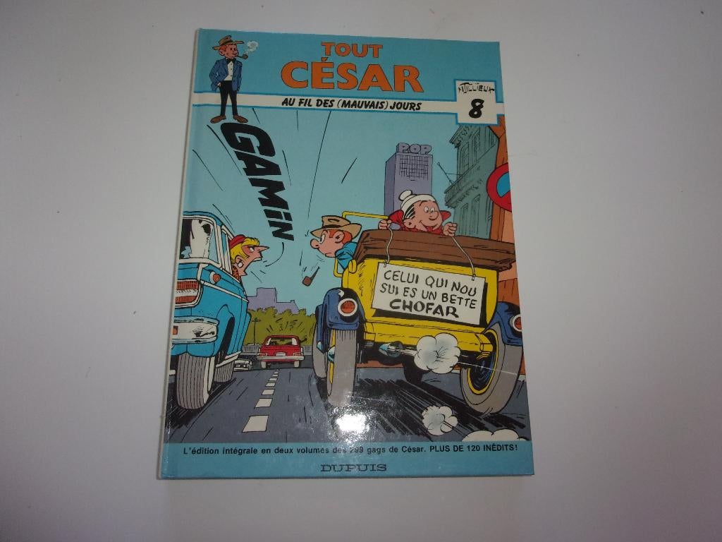 bd tout césar 8 gil jourdan au fil des mauvais jours, Enlèvement