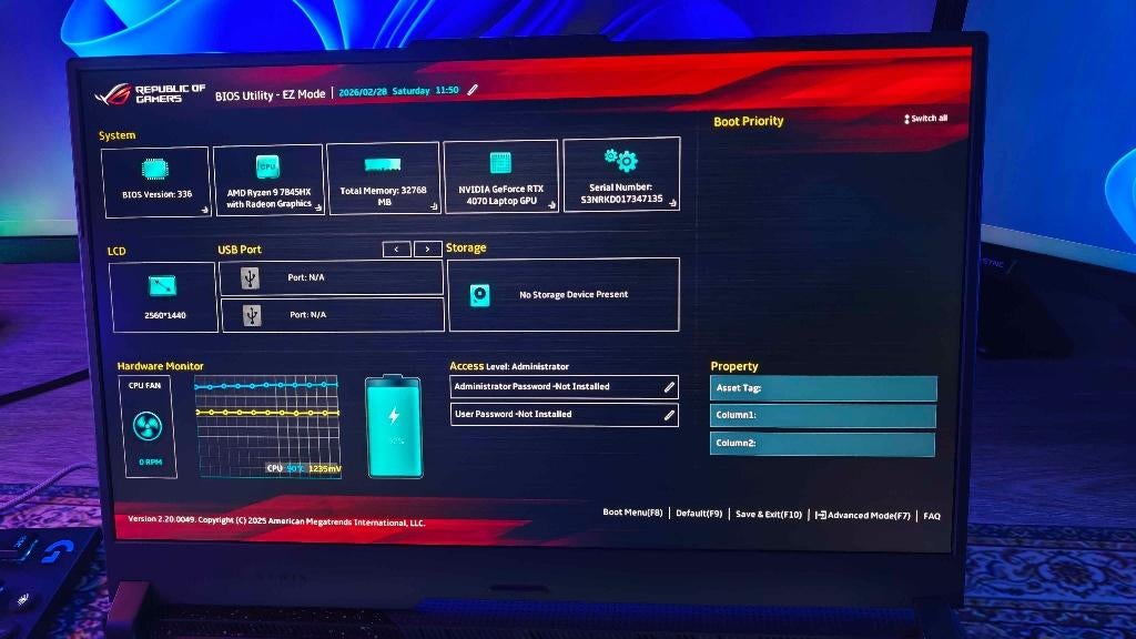 ASUS ROG Strix G17, Ryzen 9 | RTX 4070, Computers en Software, Ophalen, ASUS, Zo goed als nieuw, AMD Ryzen 9