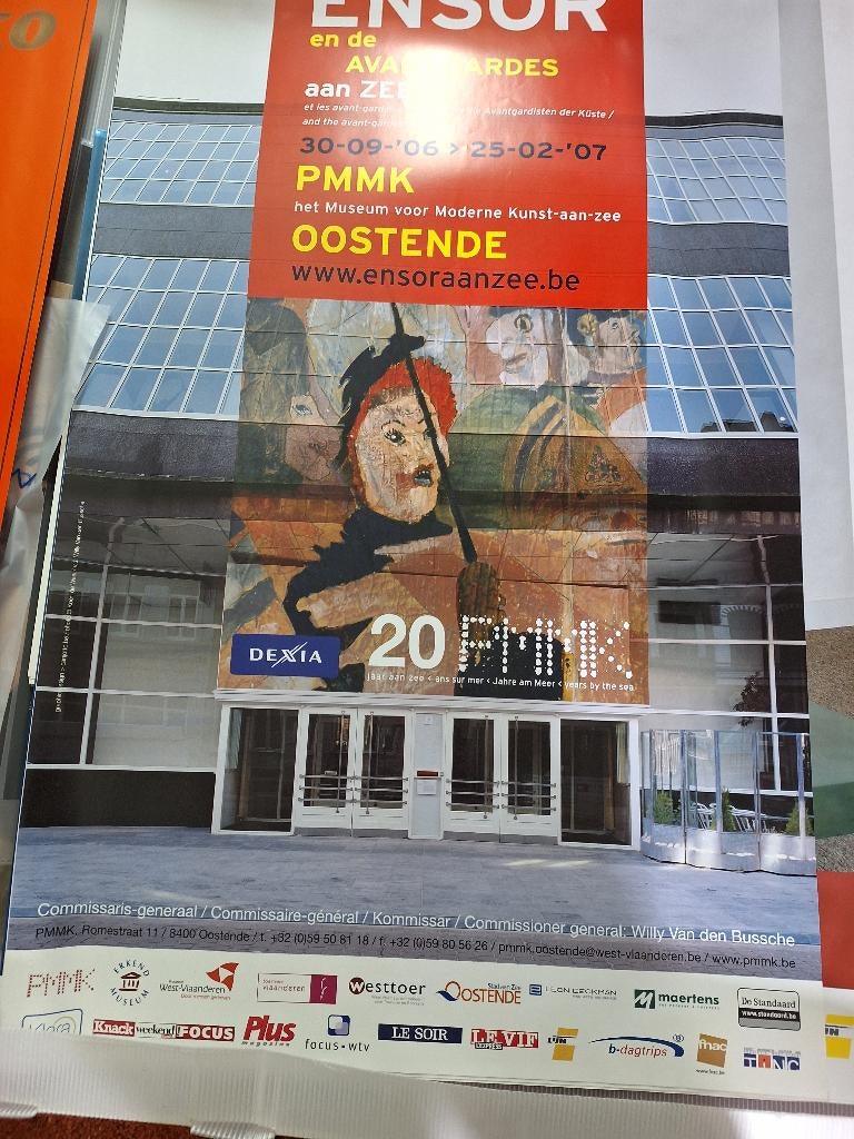 James Ensor, Ophalen