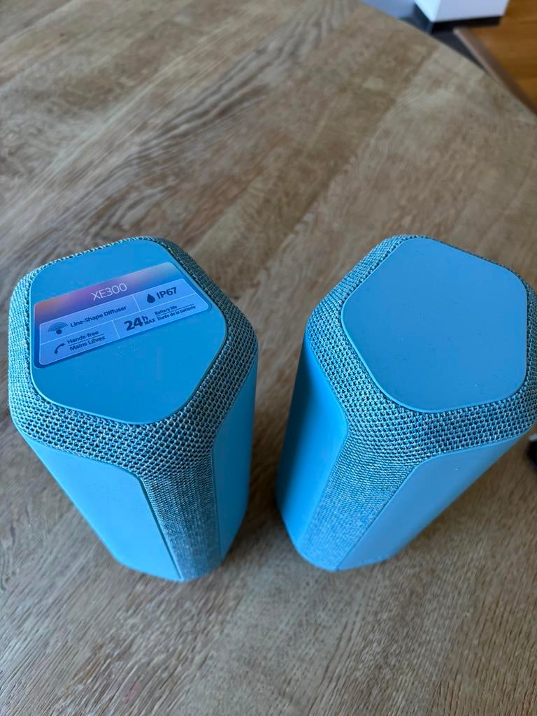 2x Sony XE300 bluetooth speakers in nieuwstaat 95 euro !!, Ophalen, Zo goed als nieuw, Sony