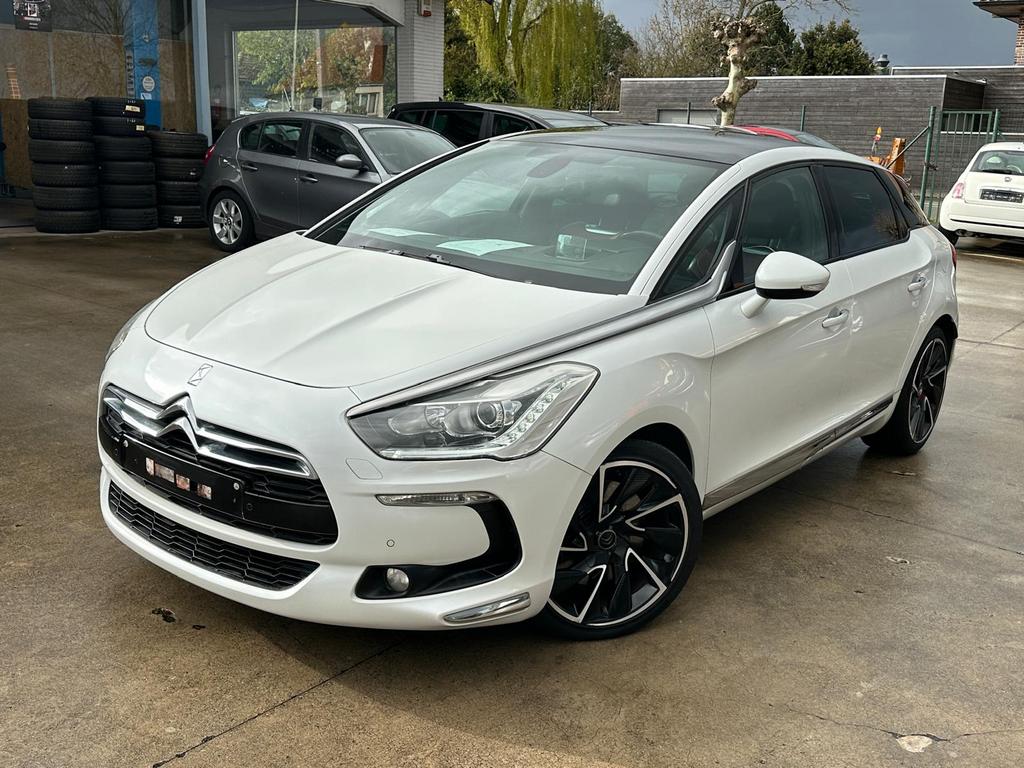 Citroën Ds5 1.6L Benzine 200PK, Auto's, Euro 5, Zwart, USB, Zwart