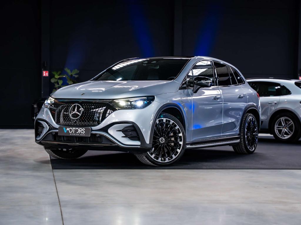 Mercedes-Benz EQE 500 SUV - 4MATIC - AMG Line - AIRMATIC - T, Auto's, Mercedes-Benz, Automaat, Gebruikt, Zwart, 408 pk