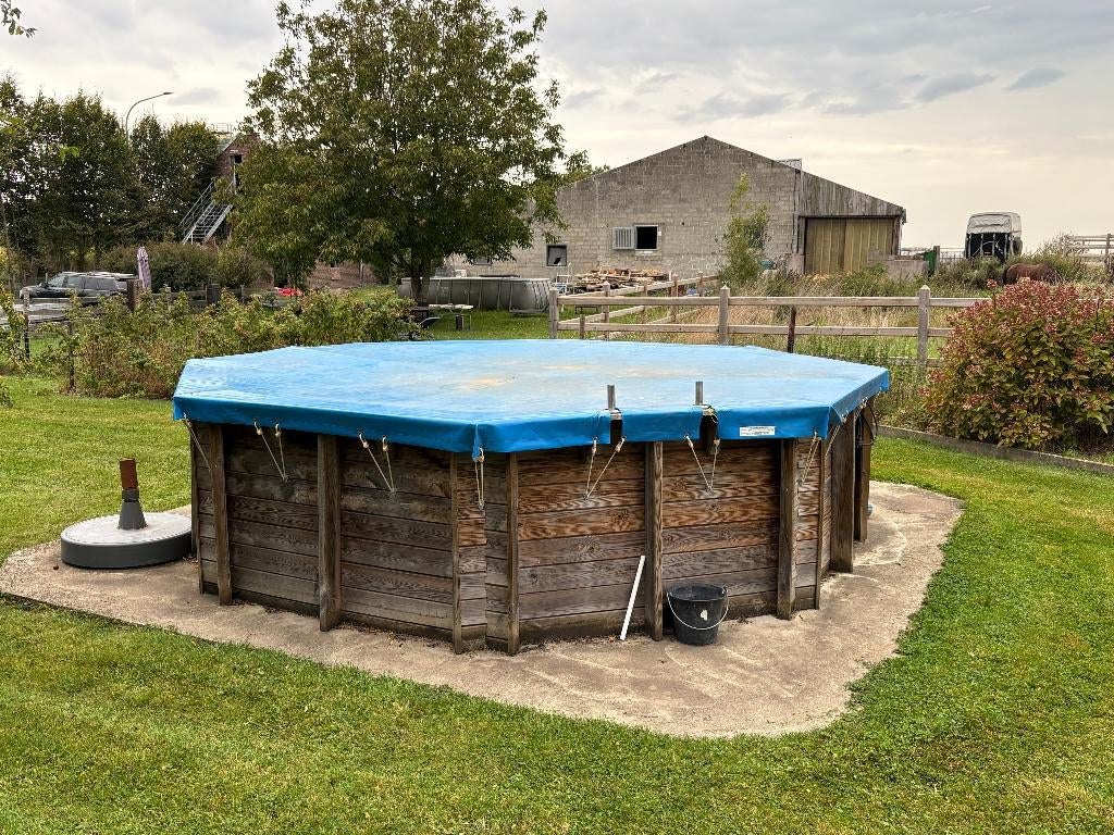 piscine autoportante, 200 à 400 cm, 300 cm ou plus, Rond, Enlèvement