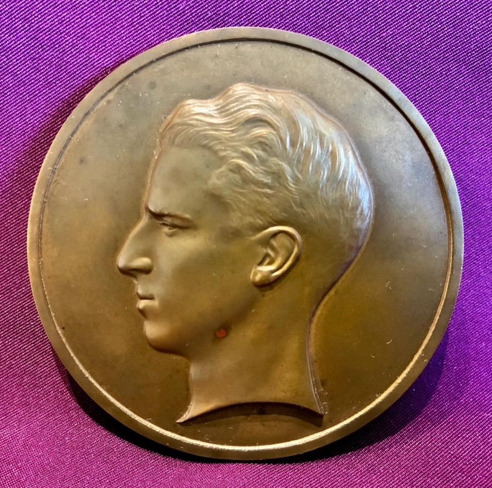 Médaille de bronze pour le jeune roi Baudouin., Enlèvement ou Envoi, Utilisé, Autres types