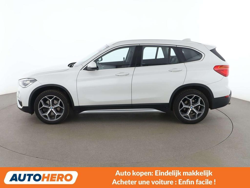 BMW X1 xDrive 18d xLine (bj 2016, automaat), Auto's, BMW, Leder, 150 pk, SUV of Terreinwagen, Adaptive Cruise Control