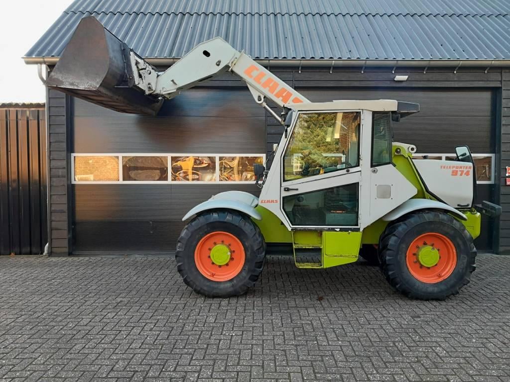 Claas Teleporter 974 NL kenteken bak en vorken (bj 1999), Verreiker