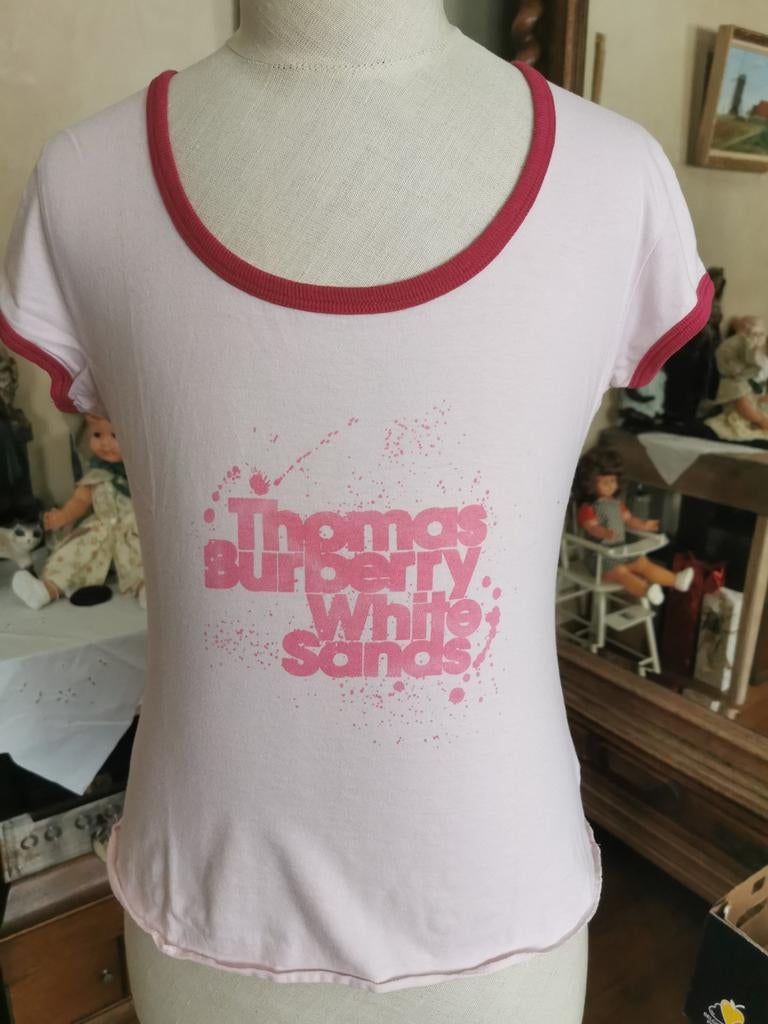 Mooie dames t-shirt van Thomas Burberry, Ophalen, Maat 46/48 (XL) of groter, Roze