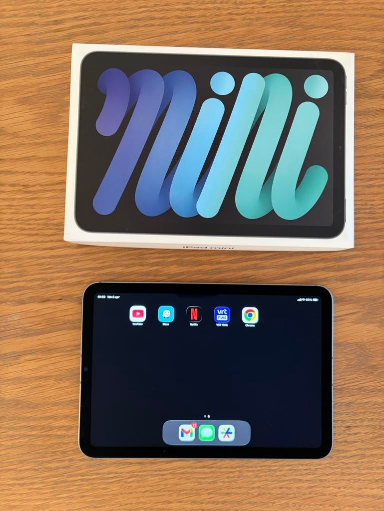 Apple Ipad mini 7 (2024) 128GB wifi + 5G Space Gray, Informatique & Logiciels, Apple iPad Tablettes, Utilisé, Apple iPad, Enlèvement ou Envoi