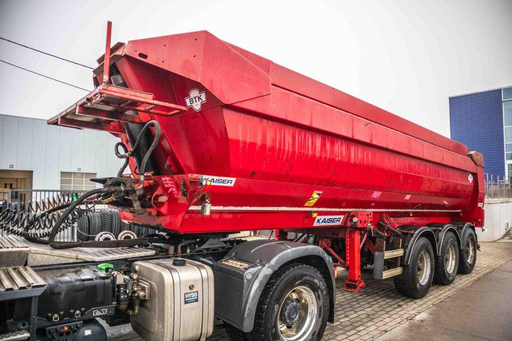 Robuste-Kaiser KIPPER - HYRD DEUR-30m3 (bj 2011), Auto's, Vrachtwagens, Overige brandstoffen, Bedrijf, Aanhangers en Opleggers