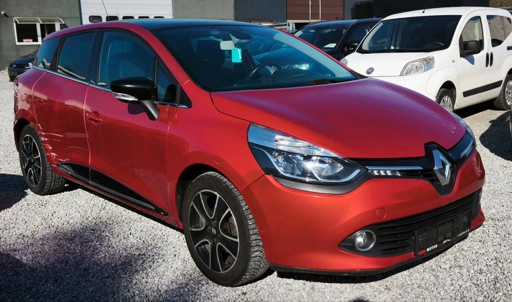 🆕EXP•RENAULT CLIO Break_1.5 DCi(90CH)_2013💢EUR.5_EQUIP💢, Autos, Rouge, Euro 5, Achat, Entreprise