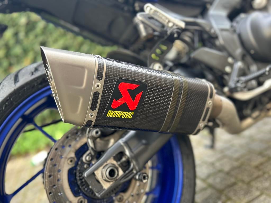 Akrapovic racing line carbon uitlaat systeem gen4 gen3, Motoren, Ophalen, Gebruikt