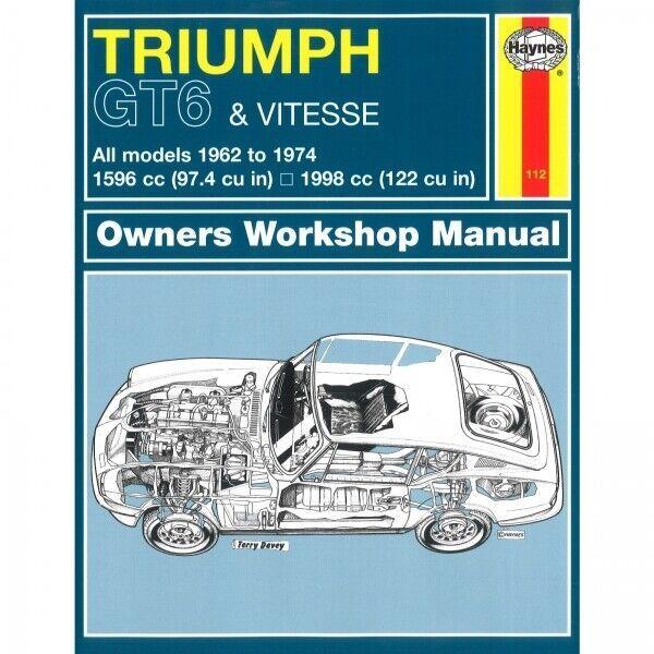 Werkplaats handboek HAYNES Triumph GT6, Neuf, -, Autres marques automobiles, -