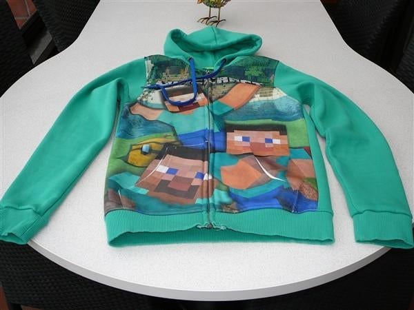 Mooie vest Minecraft 158 Nieuw, Ophalen, Jongen of Meisje, Trui of Vest, Minecraft