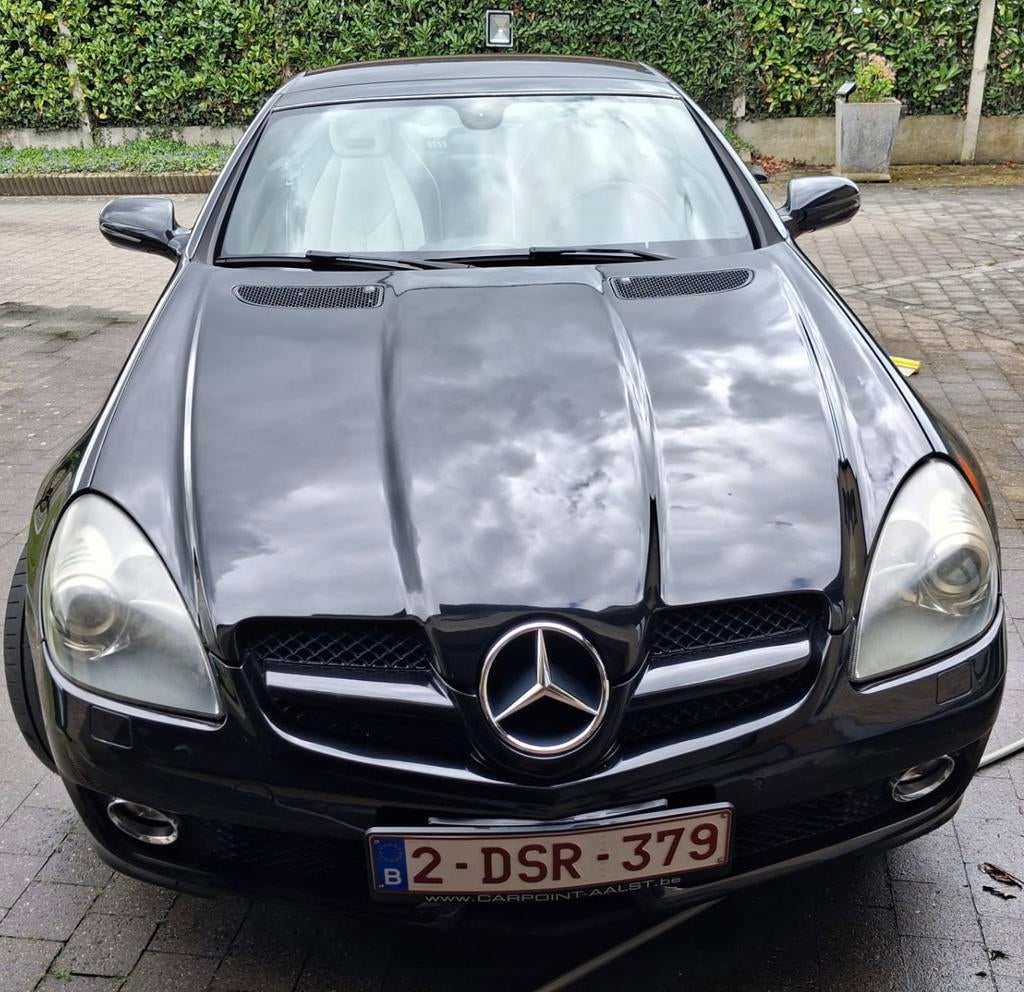 Mercedes SLK, métal noir, Autos, Cuir, Achat, Cabriolet, SLK