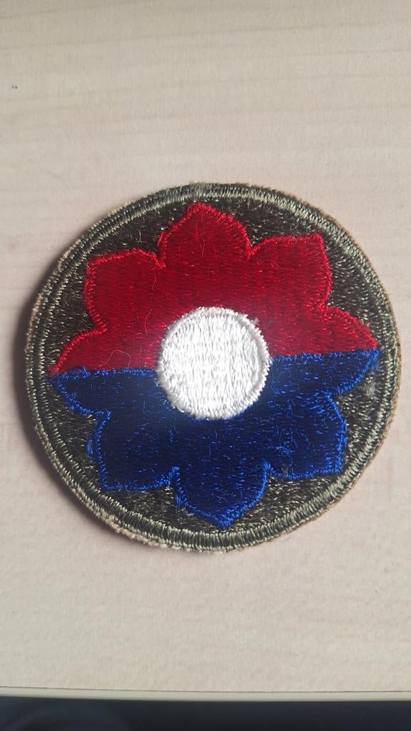 Insigne 9th division d'infanterie US ww2, Collections, Autres
