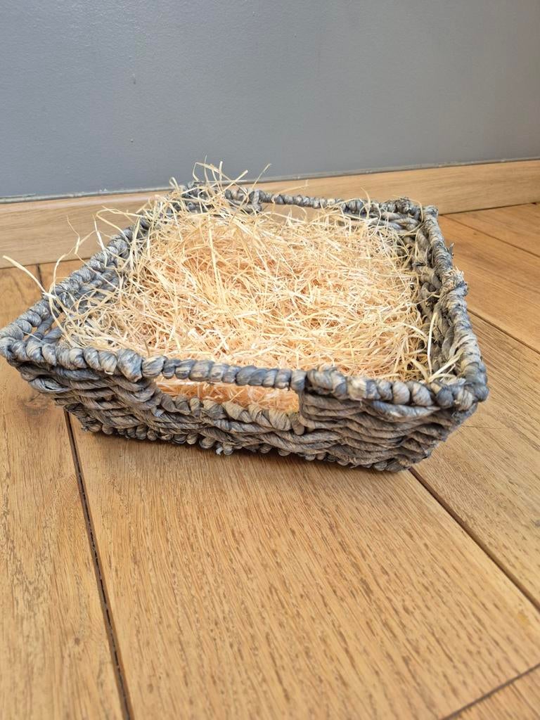 Panier en osier rectangulaire, Maison & Meubles, Enlèvement ou Envoi, Rectangulaire, Osier, Panier