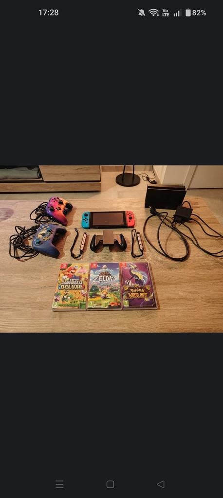 Nintendo Switch V2 Bundel, Enlèvement