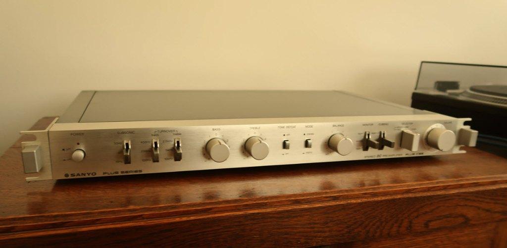 Sanyo Plus Series Pre-Amp,Mint,Fully Recapped!, Enlèvement ou Envoi