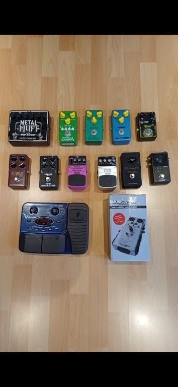 Gitaar effecten pedalen boss , electro harmonix , enz ., Ophalen of Verzenden, Nieuw, Delay of Echo