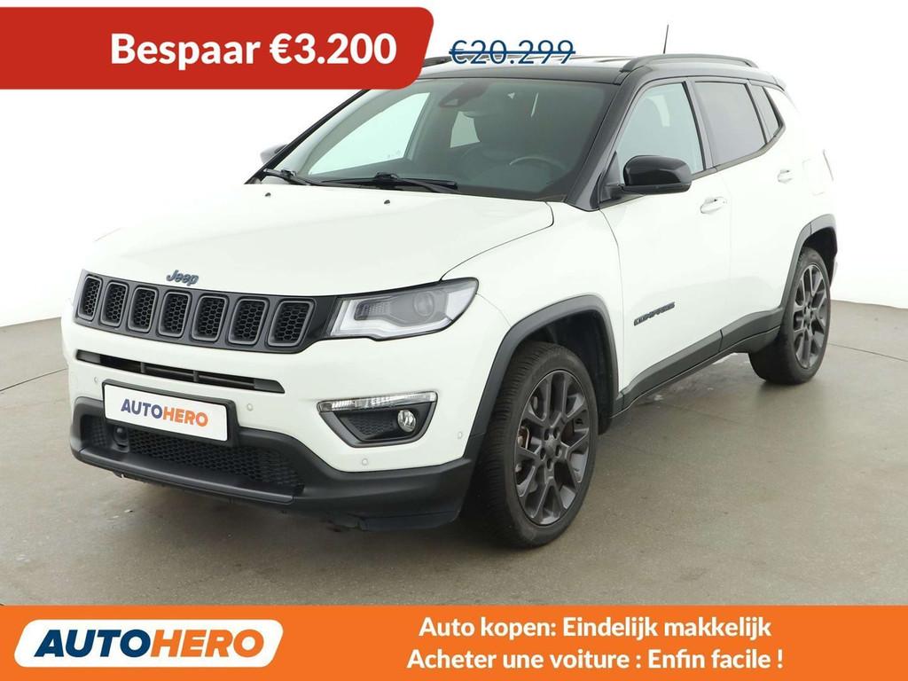 Jeep Compass 1.3 T4 4xe Plug-in Hybrid First Edition Urban, Autos, Jeep, 1332 cm³, Euro 6, Noir, 5 places