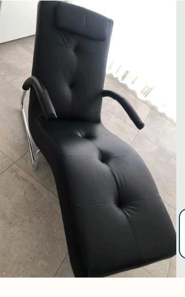 Leren ligzetel .zeer comfortabel. Moet weg plaats tekort, Huis en Inrichting, Ophalen