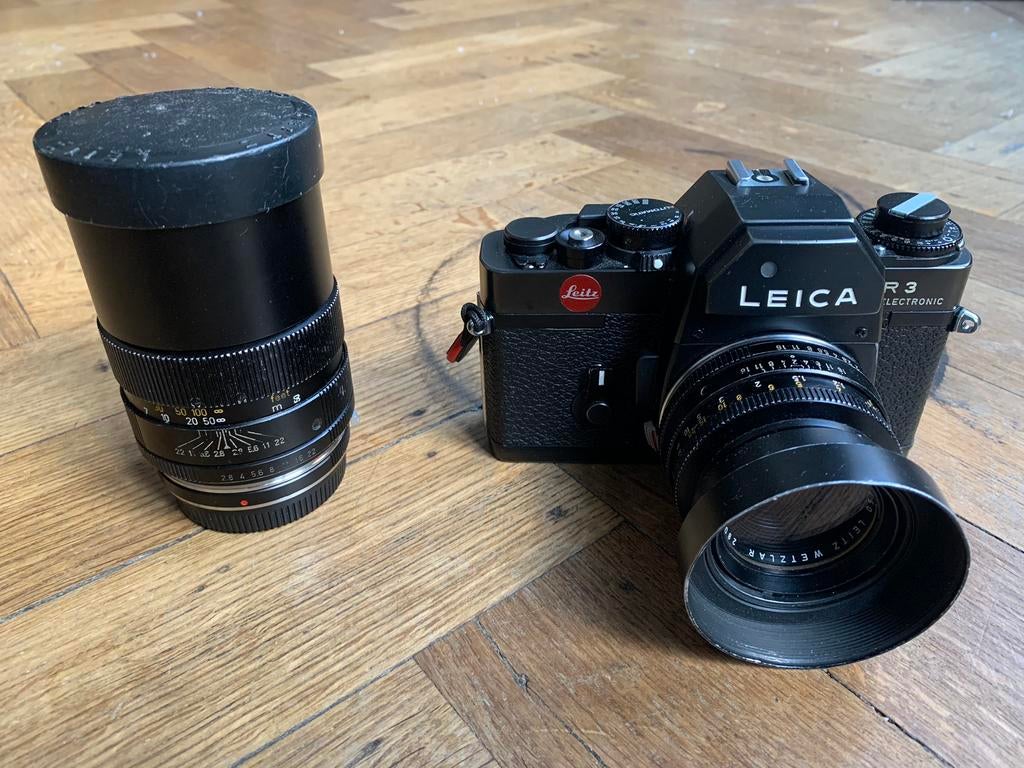 Leica R3 + 50 mm f/2 et 135 f/2,8, Enlèvement, Comme neuf, Leica