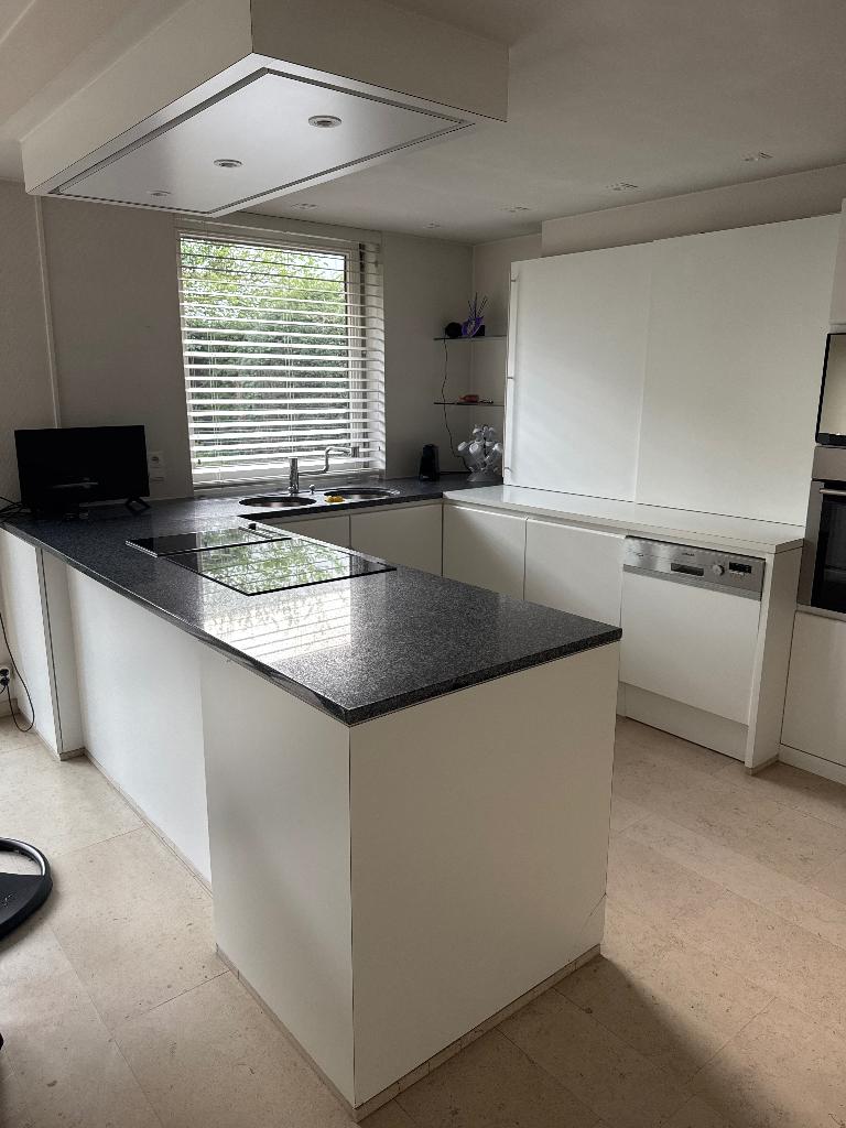 Keuken, Huis en Inrichting, Ophalen, Gebruikt, U-keuken, Zwart