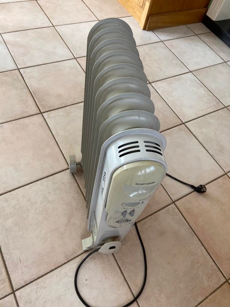 Olieradiator, Ophalen, Gebruikt