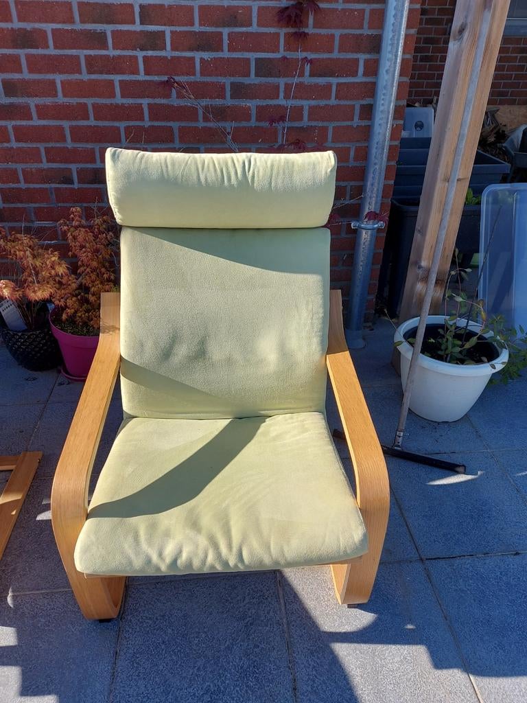 Fauteuil Poang avec coussins, Maison & Meubles, Fauteuils, Enlèvement