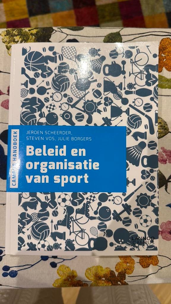 Steven Vos - Beleid en organisatie van sport, Ophalen, Steven Vos; Jeroen Scheerder; Julie Borgers