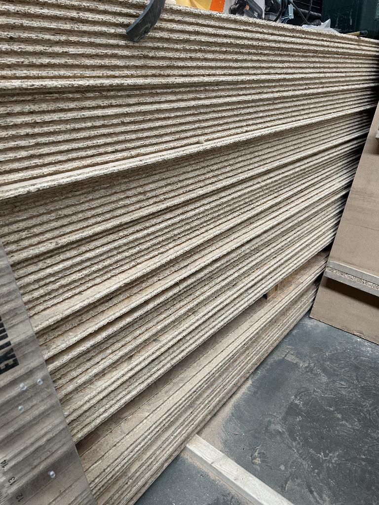 OSB 3 t3 18mm 4zijde  tand & groef  2.44x0.59m NIEUW, Bricolage & Construction, Plaques & Panneaux, Enlèvement, Neuf, Bois, Moins de 20 mm