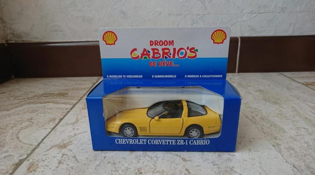 1/32 Chevrolet Corvette ZR-1 Targa (C4) Miniature, Ophalen of Verzenden, Nieuw, Auto, Overige merken