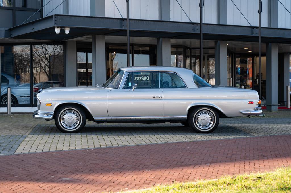 Mercedes-Benz S-Klasse 280 SE Coupé ( W111 ) (automatique), Autos, Cuir, Argent ou Gris, Achat, Intérieur cuir