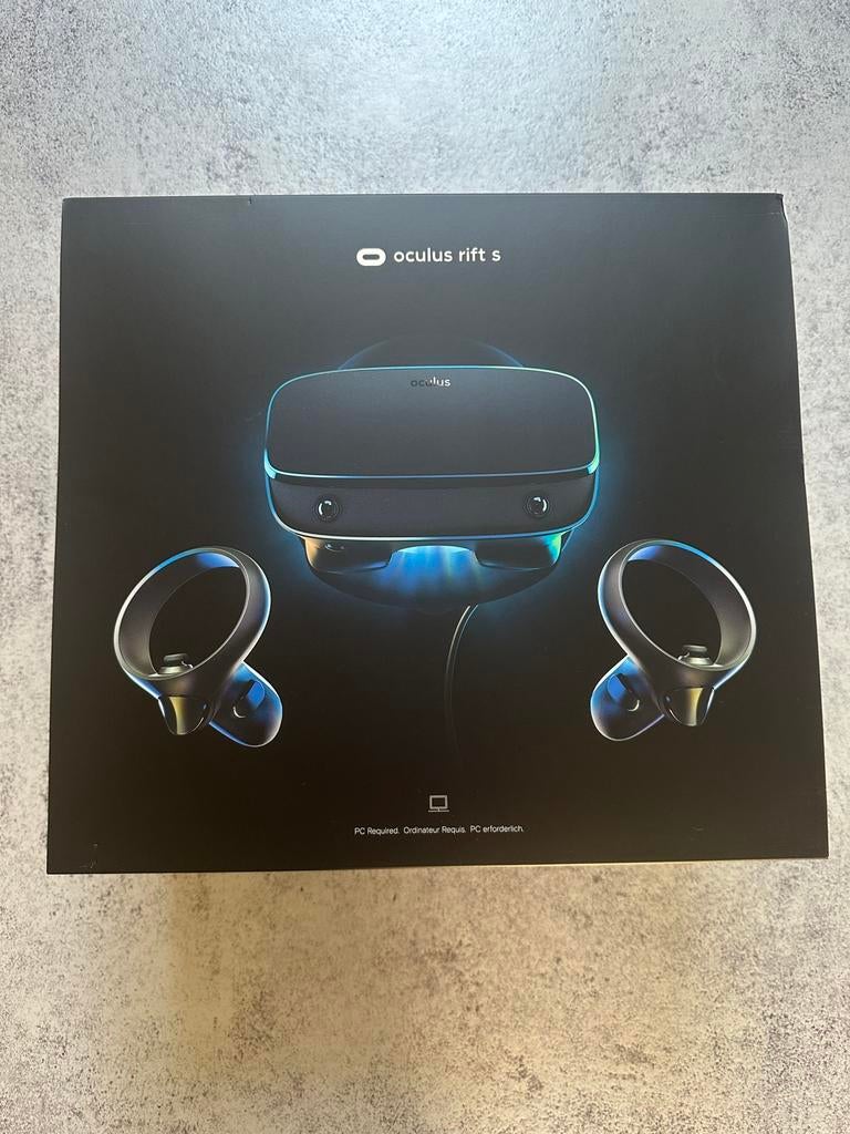 Oculus Rift S VR-bril, Consoles de jeu & Jeux vidéo, Virtual Reality, Enlèvement, Comme neuf, Contrôleur, PC