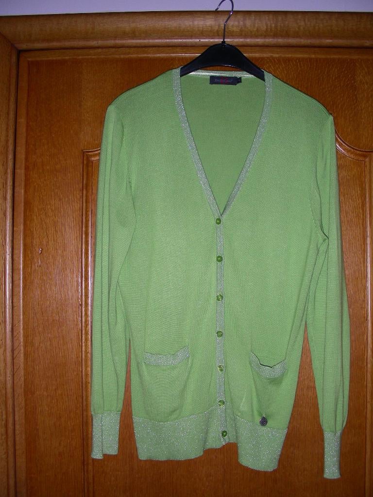 Groene/lime cardigan, merk : Bellisimo, maat : S (nieuw), Kleding | Dames, Nieuw, Ophalen of Verzenden, Bellisimo, Maat 36 (S)