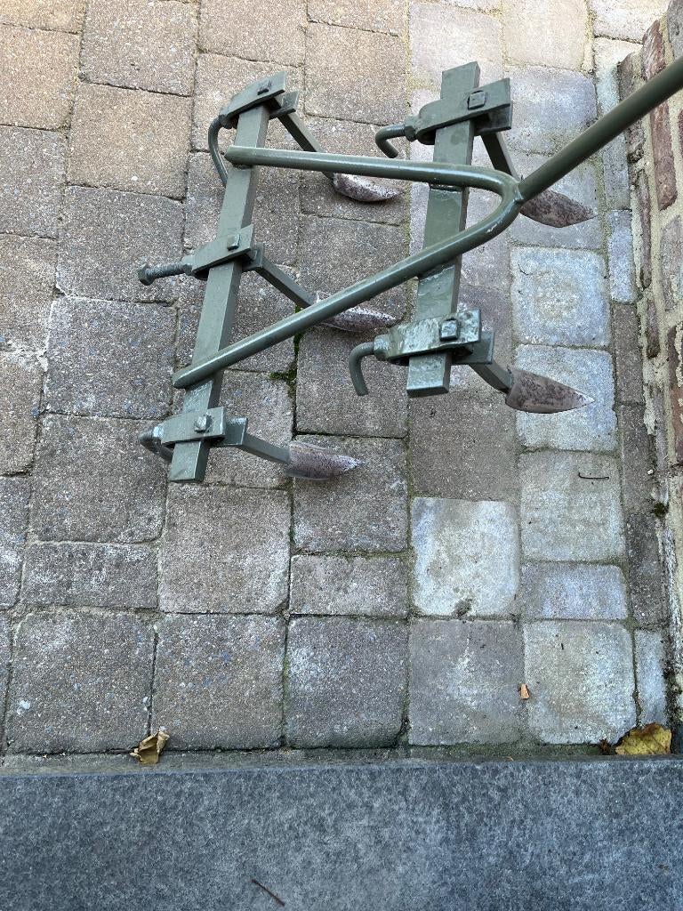 tuinploeg, duvelke, beer, manuele aardeploeg, eg, Tuin en Terras, Ophalen