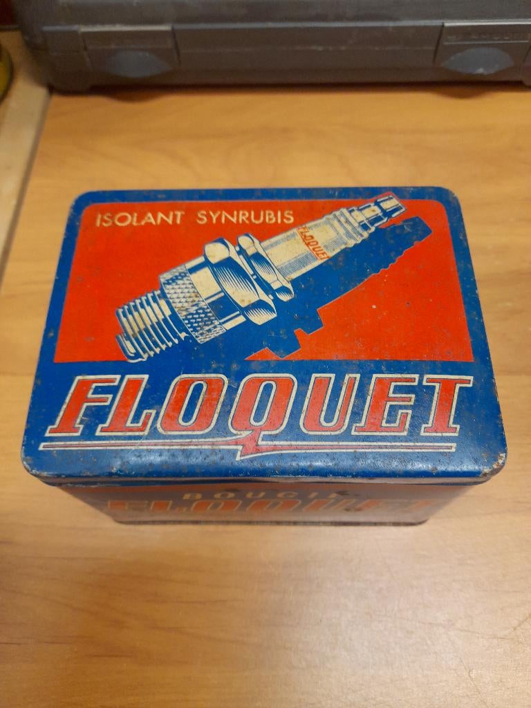 Oude lege doos Synruby geïsoleerde floquetkaars, Verzamelen, Verzenden, Gebruikt, Overige, Overige merken