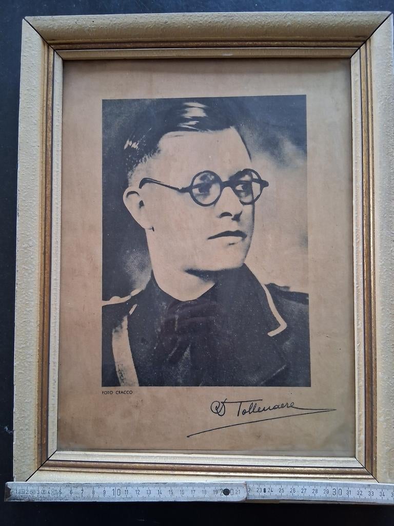 Grand portrait photo Tollenaere 46x36, Enlèvement ou Envoi