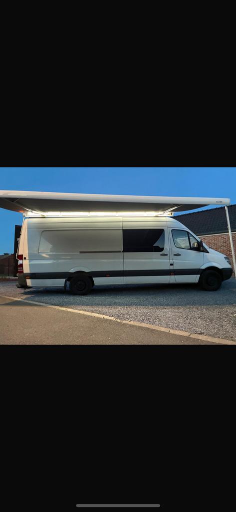 Mercedes sprinter 2012 L4, Caravans en Kamperen, Mobilhomes, Particulier, tot en met 3, Buscamper of Camperbus, Mercedes-Benz