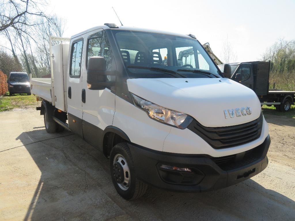 Iveco Daily 35C16 3.0 - Dubbel cabine - Kipper - 2022 - €6d, Auto's, Bestelwagens en Lichte vracht, 4 deurs, Achterwielaandrijving