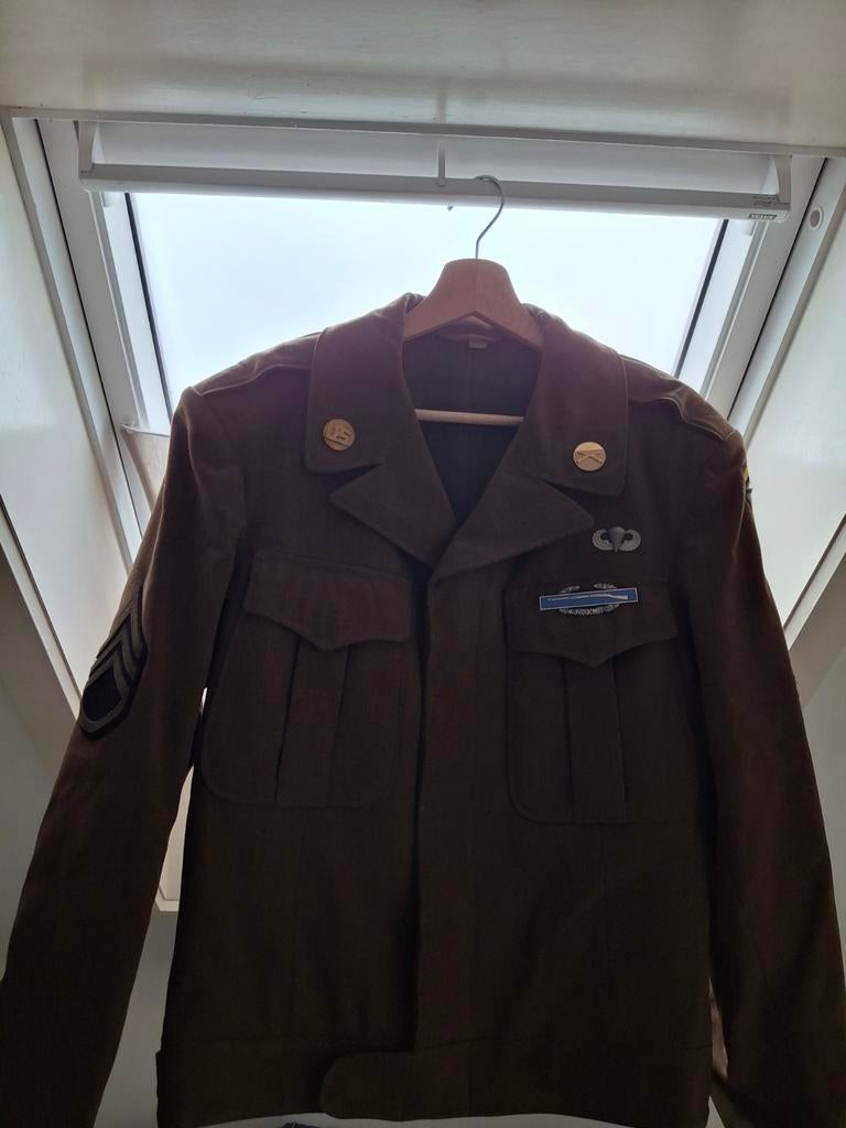 Us ww2 original ike jacket, Verzamelen, Ophalen of Verzenden, Landmacht, Kleding of Schoenen