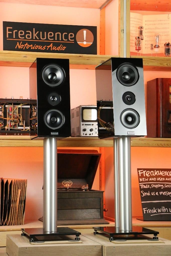Audio Physic Spark 6 + stands. INRUIL OK. Hulp bij matchin?, Audio, Tv en Foto, Luidsprekerboxen, Ophalen of Verzenden, Zo goed als nieuw