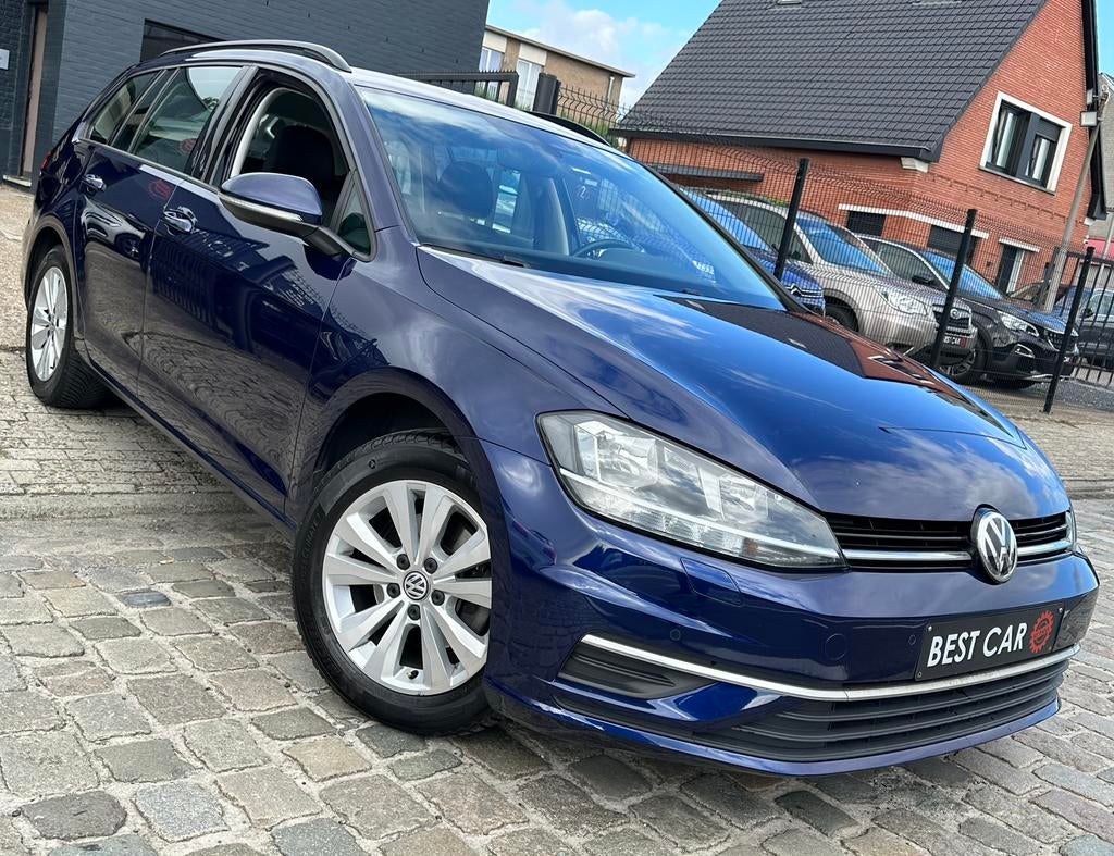 VW Golf 7.5 2.0TDi * AutoMaat, Auto's, Volkswagen, Automaat, Stof, 4 cilinders, Blauw