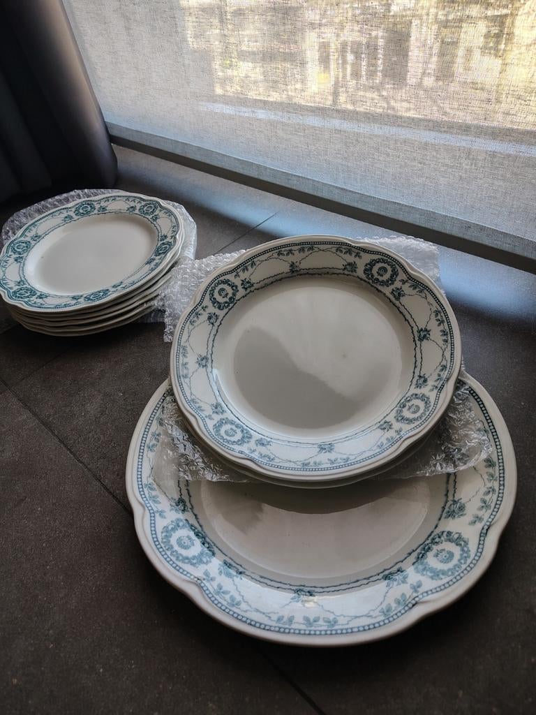 Porseleinen antieke borden, Antiek en Kunst, Ophalen