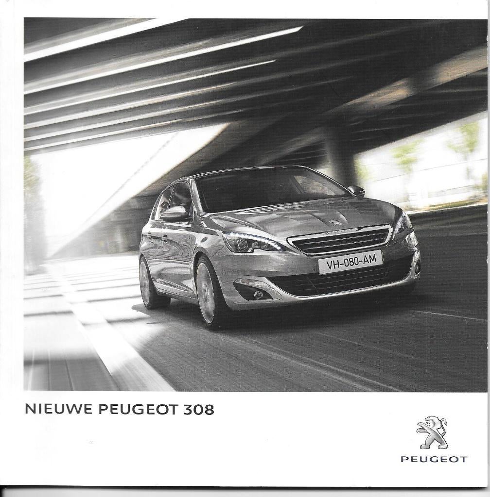 PEUGEOT 308, Livres, Autos | Brochures & Magazines, Enlèvement ou Envoi, Comme neuf, Peugeot