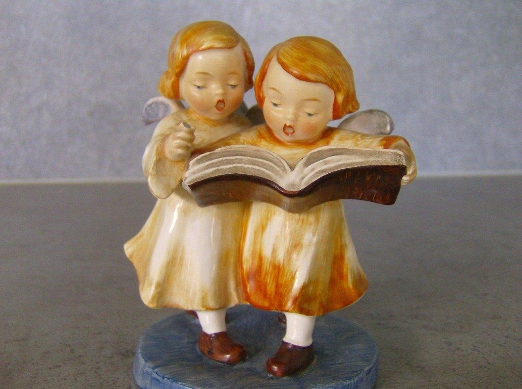 Goebel beeldje : Zingende Engeltjes - TMK 1 - 1935 - nr # 12, Antiek en Kunst, Ophalen