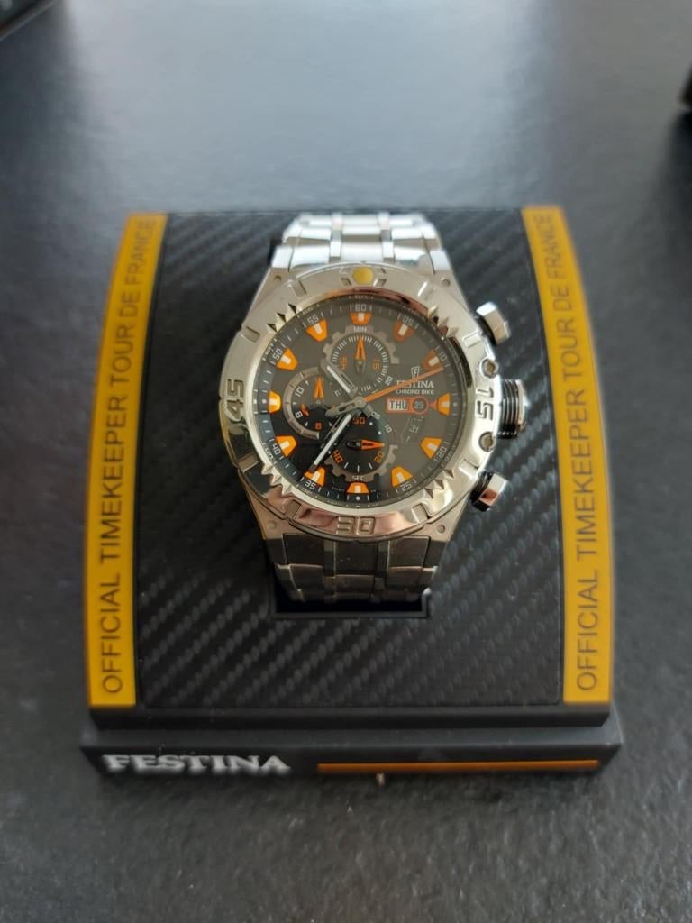 Festina horloge, Handtassen en Accessoires, Horloges | Heren, Ophalen, Gebruikt, Polshorloge, Overige merken