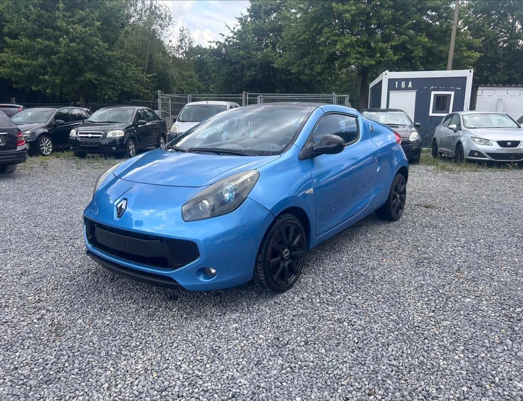 Renault Wind 1.2 essence km126000 bj 2011, Autos, Achat, Entreprise, Noir, 2 portes