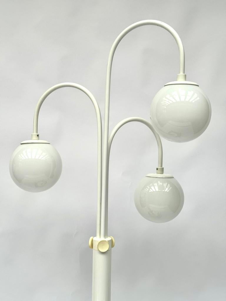 Lampe vintage Elco Lite Herda, milieu du siècle, Maison & Meubles, 75 cm ou plus, Enlèvement ou Envoi, Verre, Mid century modern vintage